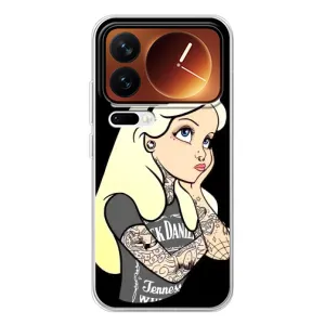 Чехол Стильные девушки на Xiaomi 17 Pro (Девушка обиделась)