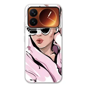 Чехол с картинкой Модные Девчонки Xiaomi 17 Pro (Девушка в халате)