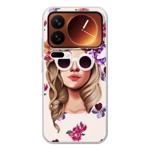 Чехол с картинкой Модные Девчонки Xiaomi 17 Pro (Девушка в очках)