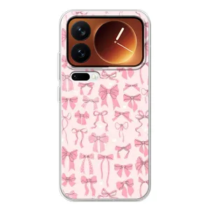 Чохол банти для Xiaomi 17 Pro (Фон бантики)