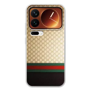 Чохли бренд ГУЧЧІ для Xiaomi 17 Pro (Фон Гуччі)