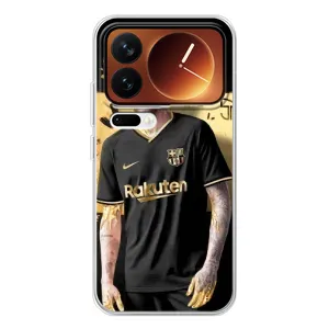 Силиконовый Чехол Xiaomi 17 Pro (Gold Neymar)