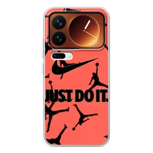 Силіконовый Чохол Nike Air Jordan на Xіаомі 17 Про (Just Do It)