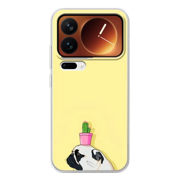Чехол с рисунком «Кактус на голове» для Xiaomi 17 Pro Чехол с рисунком «Кактус на голове» для Xiaomi 17 Pro