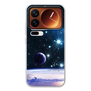 Чохол (ТПУ) з планетами на Xiaomi 17 Pro (Космічний вид)