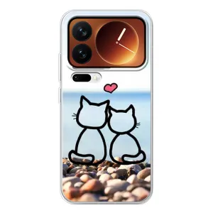 Силіконові Чохли Коханій людині для Xiaomi 17 Pro (Котейки)