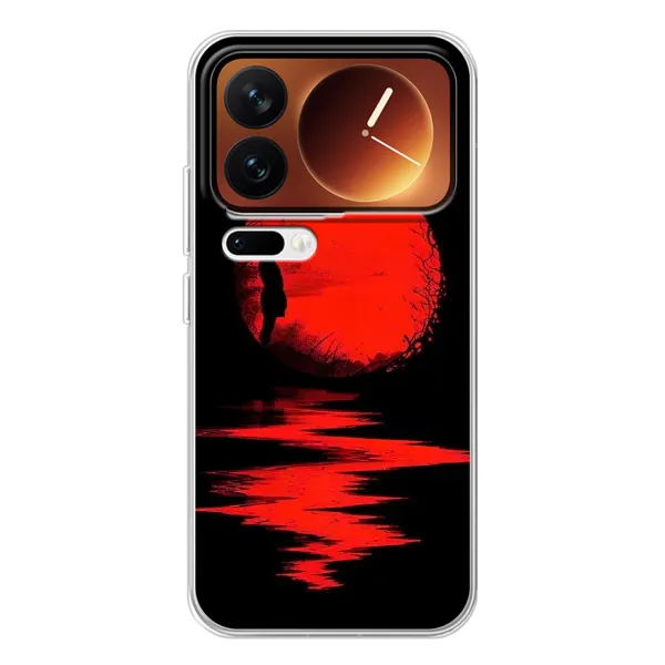 Чехол с рисунком «Красный Закат» для Xiaomi 17 Pro Чехол с рисунком «Красный Закат» для Xiaomi 17 Pro