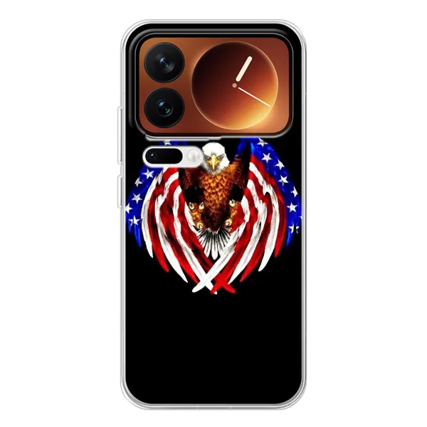 Чехол с рисунком «Крылья США» для Xiaomi 17 Pro Чехол с рисунком «Крылья США» для Xiaomi 17 Pro