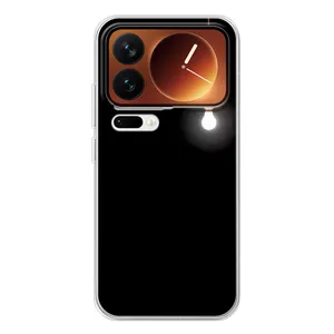 Чохол з картинками на чорному фоні для Xiaomi 17 Pro (Лампочка)