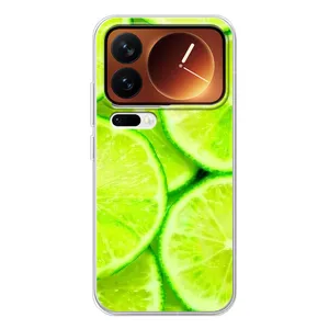 Чохол з зображенням смачної їжі для Xiaomi 17 Pro (Лайм)