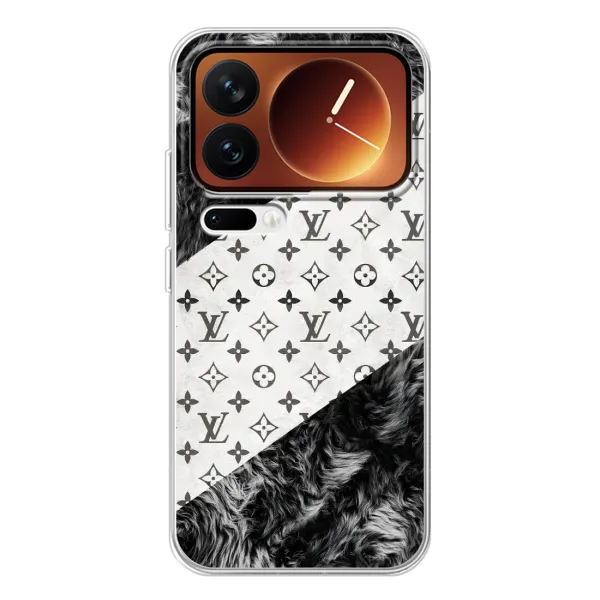 Чехол с рисунком «LV на белом» для Xiaomi 17 Pro Чехол с рисунком «LV на белом» для Xiaomi 17 Pro