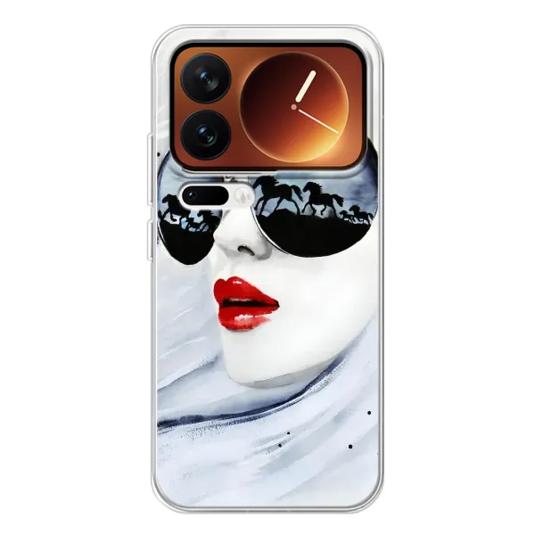 Чехол с рисунком «Любительница коней» для Xiaomi 17 Pro Чехол с рисунком «Любительница коней» для Xiaomi 17 Pro
