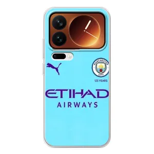 Силиконовые Чехлы принт Футбол на Xiaomi 17 Pro (Man City)