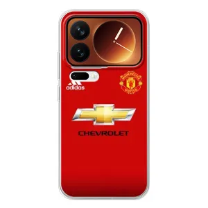 Силиконовые Чехлы принт Футбол на Xiaomi 17 Pro (Man United)