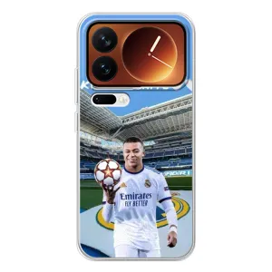 Чехол (TPU) с Футболистом на Xiaomi 17 Pro (Mbappe Real)