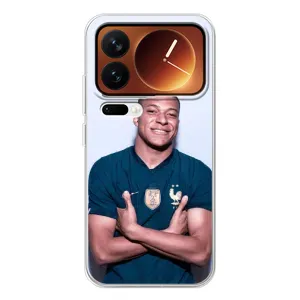 Чехол (TPU) с Футболистом на Xiaomi 17 Pro (Мбаппешичка)