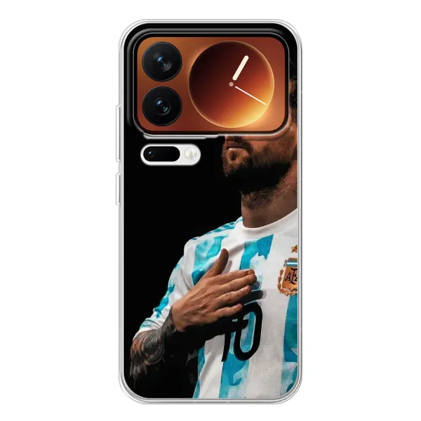 Чехол с рисунком «Месси Капитан» для Xiaomi 17 Pro Чехол с рисунком «Месси Капитан» для Xiaomi 17 Pro