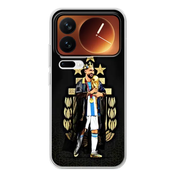 Чехол с рисунком «Месси король» для Xiaomi 17 Pro Чехол с рисунком «Месси король» для Xiaomi 17 Pro