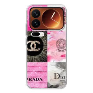 Чехол (Dior, Prada, YSL, Chanel) для Xiaomi 17 Pro (Модница)