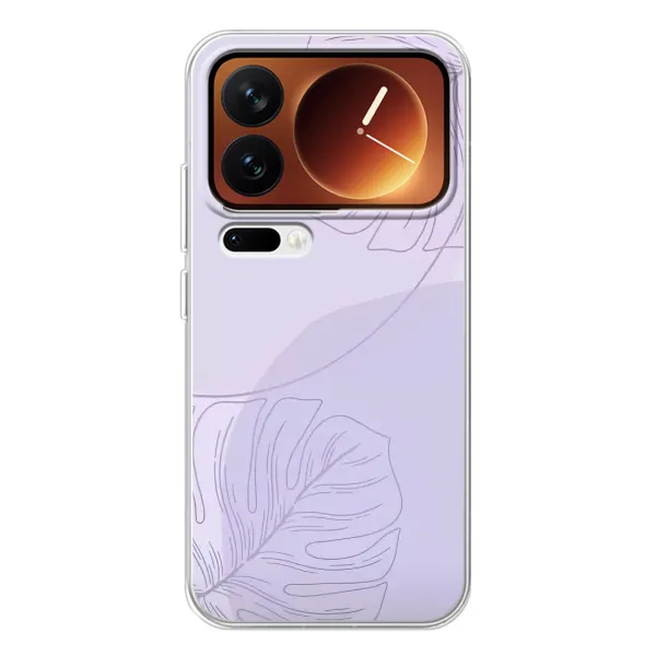 Чехол с рисунком «Монстера фиолетовая» для Xiaomi 17 Pro Чехол с рисунком «Монстера фиолетовая» для Xiaomi 17 Pro