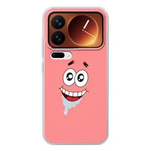 Чехлы с Патриком на Xiaomi 17 Pro (Мордочка Патрика)