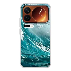 Летний Чехол на Xiaomi 17 Pro (Морская волна)