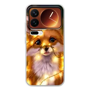 Чохол з Лисичкою для Xiaomi 17 Pro (Новорічне лисеня)