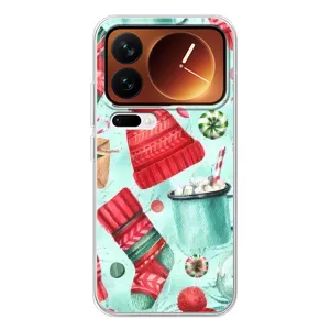 Чехол Санта Клаус для Xiaomi 17 Pro (Одежда)