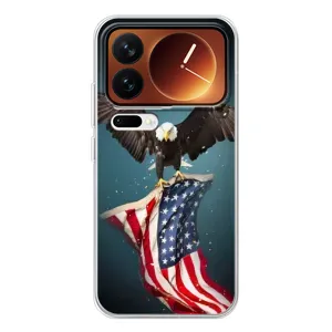 Чохол Прапор USA для Xiaomi 17 Pro (Орел і прапор)