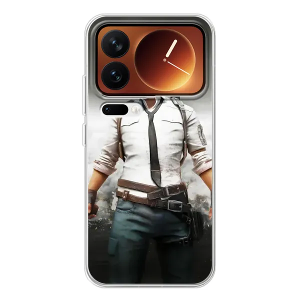 Чехол с рисунком «Пабг» для Xiaomi 17 Pro