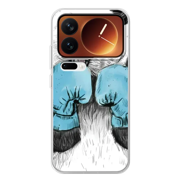 Чехол с рисунком «Панда боксер» для Xiaomi 17 Pro Чехол с рисунком «Панда боксер» для Xiaomi 17 Pro