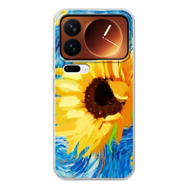 Чехол с рисунком «Подсолнух цветок» для Xiaomi 17 Pro Чехол с рисунком «Подсолнух цветок» для Xiaomi 17 Pro