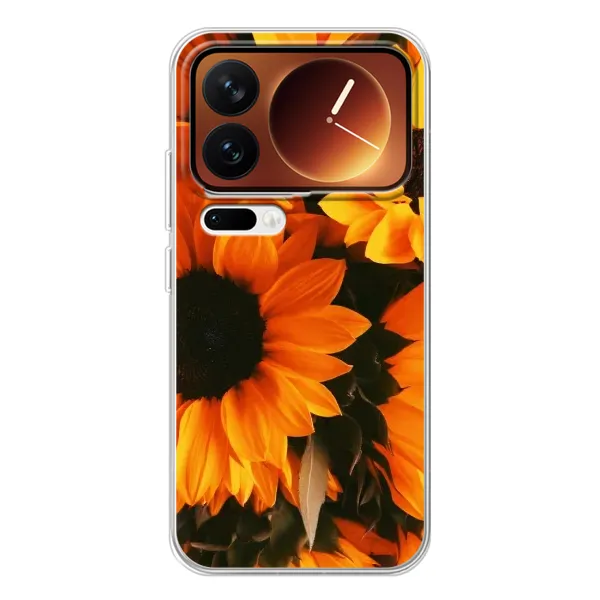 Чехол с рисунком «подсолнухи» для Xiaomi 17 Pro Чехол с рисунком «подсолнухи» для Xiaomi 17 Pro