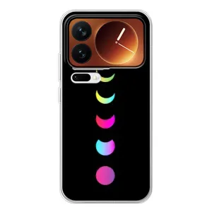 Чохол (ТПУ) з планетами на Xiaomi 17 Pro (Повнолуння)