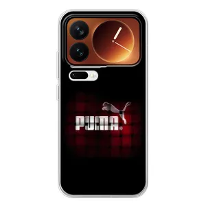 Чехол с Брендами одежды на Ксиаоми семнадцать Про (PUMA стиль)
