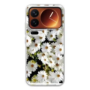Чохол з ромашками на Xiaomi 17 Pro (Рамка в ромашках)