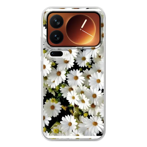 Чехол с рисунком «Рамка в ромашках» для Xiaomi 17 Pro Чехол с рисунком «Рамка в ромашках» для Xiaomi 17 Pro