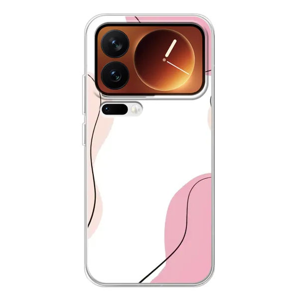 Чехол с рисунком «Розовый фон» для Xiaomi 17 Pro Чехол с рисунком «Розовый фон» для Xiaomi 17 Pro