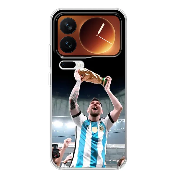 Чехол с рисунком «Счастливый Месси» для Xiaomi 17 Pro Чехол с рисунком «Счастливый Месси» для Xiaomi 17 Pro