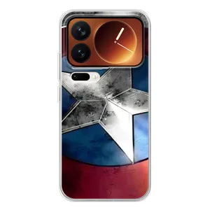 Чохол с Щітом Капітана Америки на Xiaomi 17 Pro (Щит Капітана Америки)