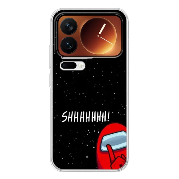 Чехол с рисунком «SHHHHH» для Xiaomi 17 Pro Чехол с рисунком «SHHHHH» для Xiaomi 17 Pro