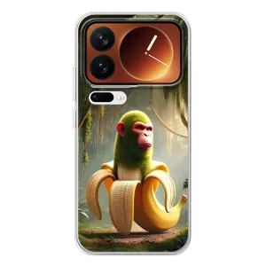 Чехол с рисунком «Шимпанзини бананини» для Xiaomi 17 Pro