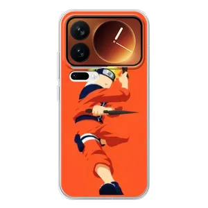 Чехлы с принтом Наруто на Xiaomi 17 Pro (Силуэт Наруто)