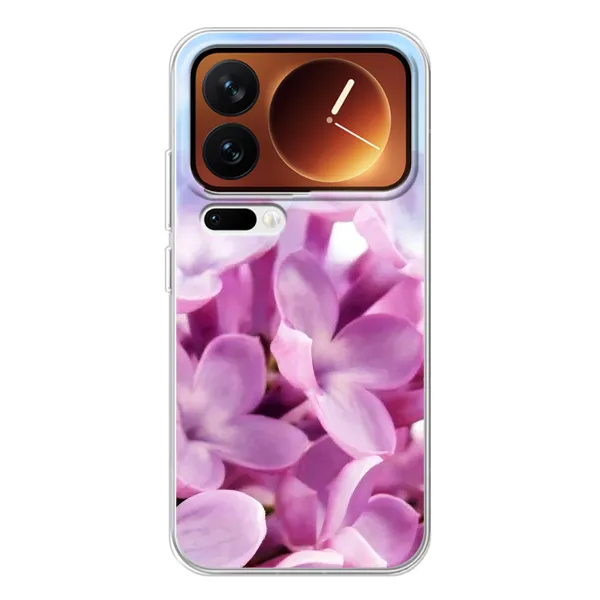Чехол с рисунком «Сиреневые цветы» для Xiaomi 17 Pro Чехол с рисунком «Сиреневые цветы» для Xiaomi 17 Pro