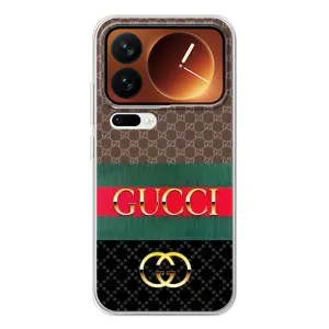 Чохли бренд ГУЧЧІ для Xiaomi 17 Pro (Стиль GUCCI)