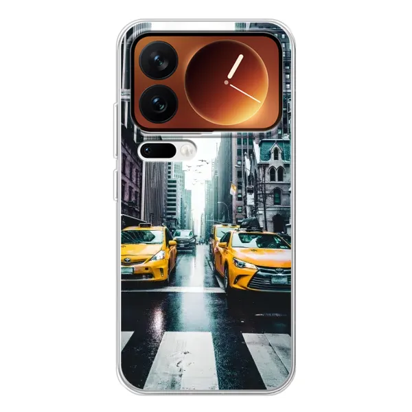 Чехол с рисунком «Такси» для Xiaomi 17 Pro Чехол с рисунком «Такси» для Xiaomi 17 Pro