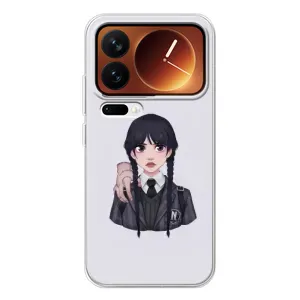 Чохол з картинкою Венсдей на Xiaomi 17 Pro (Річ Венсдей)