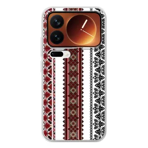 Силиконовый Чехол на Xiaomi 17 Pro с картинкой Вышиванки (Вышиваночки)