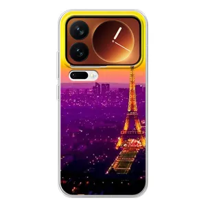 Чехол с Эйфелевой башней на Xiaomi 17 Pro (Яркая башня)