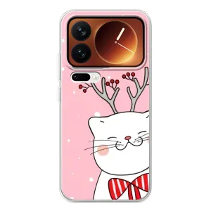 Чохол на тематику: Коти для Xiaomi 17 Pro (Зимовий кіт)
